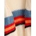 Casual Color Striped Long Sleeve Knit Cardigans